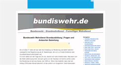 Desktop Screenshot of bundiswehr.de