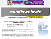Tablet Screenshot of bundiswehr.de